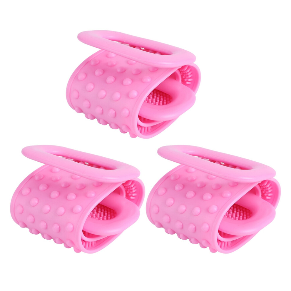 Luxury Silicone Body Brush, Dual-Sided Massage Brush for Unmatched Hygiene and Comfort, Perfect Exfoliating Shower Scrubber for Men and Women (Triple