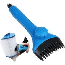 Filter Cartridge Cleaning Tool With Foldable Design, Simplify Your Spa Care Routine And Save Water With Adjustable Flow Control