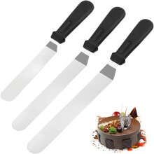 Frosting Mastery Kit, Non-Slip Grip Frosting Spatula with Stainless Steel Blade, Ideal for Professional Cake Decorating and Frosting