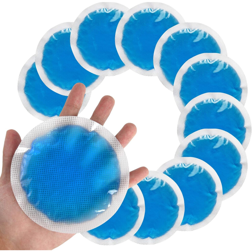 Hot Cold Therapy Ice Packs for Pain Relief, Reusable Gel Ice Packs with Flexible When Frozen Technology & Microwave Safe Design, Cold Compress for