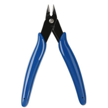 Professional Wire Cutter for Electronics, Precision Electronic Flush Cutter with Ultrafine Flush Cutting, Rubber Handle for Comfortable Grip