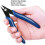 Professional Wire Cutter for Electronics, Precision Electronic Flush Cutter with Ultrafine Flush Cutting, Rubber Handle for Comfortable Grip 4