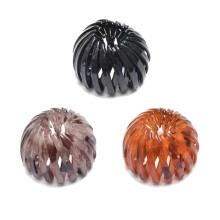 Fermaglio per capelli decorato con strass, elegante accessorio per capelli antiscivolo con design a dente per donne e ragazze, fermacoda a nido