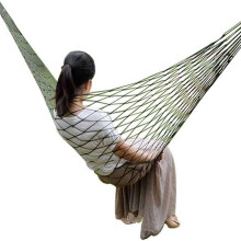 Escápate a la serenidad, hamaca apta para interiores y exteriores, de estilo militar táctico y de supervivencia, duradera y resistente, fabricada