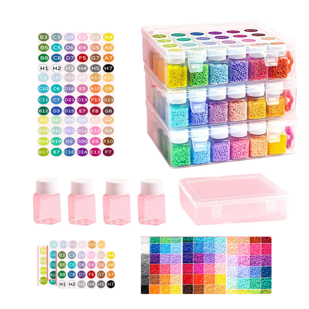Educational Beads Craft Set For Schools-72 Colors Standard M 7751000558130
