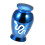 Keepsakes Pet Urn Artistic Snake Detailing Waterproof-Blue 1