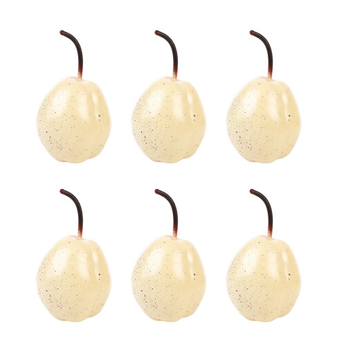 Ensemble de 6 répliques de poire StableSimulation pour les