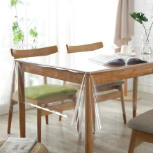 Tablecloth Transparent Table Film 0.13 mm Waterproof Washable PVC Protector 140 x 160 cm Greaseproof Cover