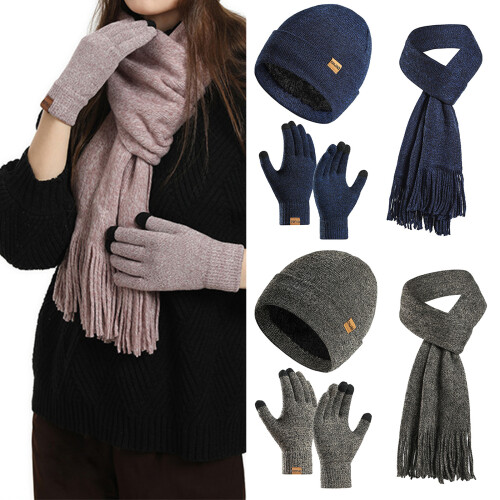 Costume de chapeau d'hiver polyvalent,-Couleur pâte de haricots 1