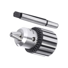 Heavy Duty Carbide Drill Chuck 0.513mm MT2 Morse Taper Lathe Chuck with Key  Precision