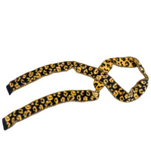 Écharpe en tricot pour femmes, longue ceinture fine,-Gingembre