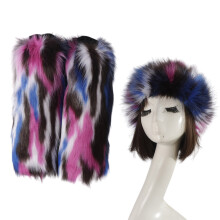 Jambières de chapeau à la mode pour filles,-Rose bleue colorée