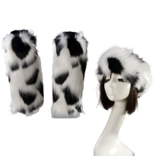 Jambières de chapeau à la mode pour-Couleur noir et blanc
