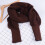 Femmes tricoté Wrap châle pull châle avec manches mode-Café 5