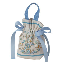 Elegant Beautiful Flower Designs Candy Storage-Blue Vine style