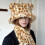 Écharpe ours chapeau écharpe pour- une écharpe à imprimé léopard 7