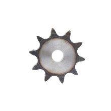 Spiral Bevel Gear 12A Chain Drive Flat Sprocket 15 Teeth A3 Steel 19.05mm Pitch Industrial Gear Wheel