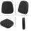 Universal Motorcycle Backrest Cushion with PU Leather Luggage Rack for Comfortable Passenger Support 5
