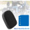 Universal Motorcycle Backrest Cushion with PU Leather Luggage Rack for Comfortable Passenger Support 3