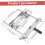 Adjustable Circular Saw Guide Rail Cutting Machine Edge Guide, 12.6 Inch 2