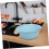 Plastic Wash Basin Thickened Durable MultiPurpose Foot Soak Tub for Kitchen Laundry Light Blue 5
