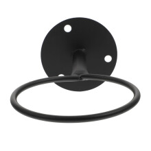 Basketball Wall Mount Shelf Holder Monitor Stand Football Hoop Black