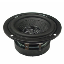4.5" Round Subwoofer Woofers HiFi Sound Waterproof Glass Fiber Cones 4OHM 30W for Enhanced Audio Performance