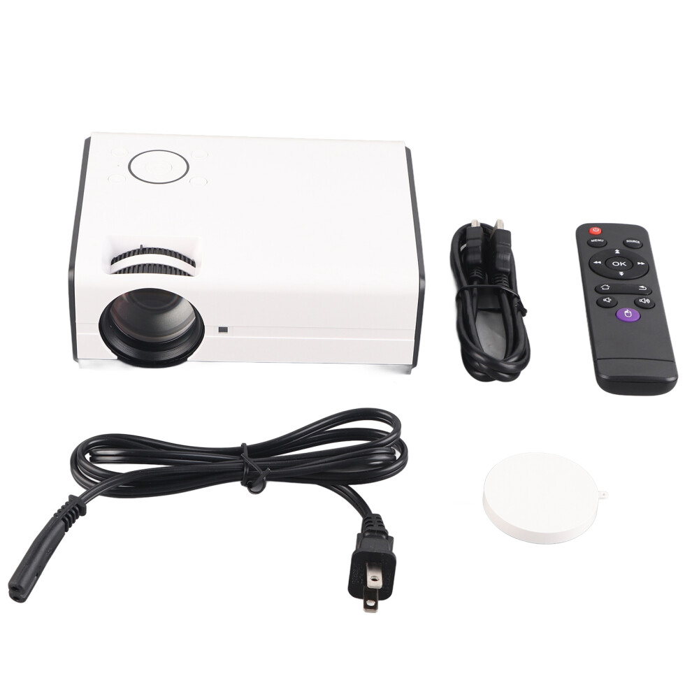 Cinema-Quality Experience, Mini Portable Projector With Wifi And Bluetooth Connectivity For Uninterrupted Entertainment, 1080P Full Hd Resolution, 9340258760709