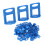 Professional Tile Installation Blue Plastic Spacers, Innovative Tile Leveling System For Mortar Setting Flatness, Efficient Tile Installation Tools, 1