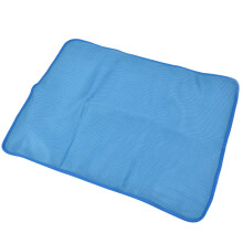 Atmungsaktive Kühmatte für Hunde & Katzen, Blau M, Weiche Sommermatte