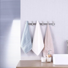 Solid vægmonteret knagerække, kraftige rustfri stålkroge til mange anvendelser, minimalistisk udseende og stilfuldt design til soveværelset
