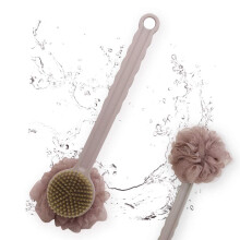 Escova de Banho Multifuncional para Homens e Mulheres, Estimula as Glândulas Produtoras de Sebo e Hormônios, Cerdas Ultramacias, Esponja Bucha