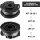 Replacement Spool for Bosch Garden Tools, Compatible with Bo*sc&h F016800569 Models, Featuring Durable Construction and Efficient Line Dispensing, 5
