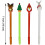 Stylos Joyeux Noël, compagnons d'écriture indispensables pour les fêtes et éléments décoratifs, conçus pour ravir 2