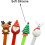 Stylos Joyeux Noël, compagnons d'écriture indispensables pour les fêtes et éléments décoratifs, conçus pour ravir 4