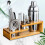 BarShaker for cocktail preparation, 16piece set with bamboo stand 3