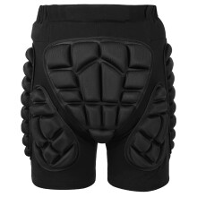Kids Hip Protection Shorts Skate Butt Padded Guard Sports Black 3XL