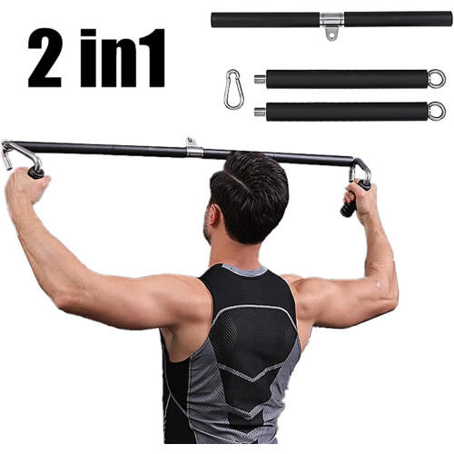 Multifunctional adjustable lat pulldown cable for home, gym, bench press, squats, workout 1