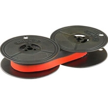 Farbbandfabrik Original Ink Ribbon Compatible with DIN 210353 mm Diameter Black/Red
