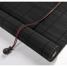 Natural bamboo rollup blind, wood, blinds, blackout, sun protection, roller blind, 100 x 100 cm WxH, 150x180cm/59*71in