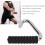 Pull up Handles Neutral Grip C Shaped Silver Universal Rubber Wrapped Dumbbell Attachment For Gym 2