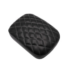 Universal Motorcycle Passenger Seat Pad Cushion with 6 Suction Cups for Cruiser Chopper Bobber