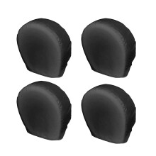 RV Tire Covers 4 Pack, Heavy Duty Oxford Waterproof Trailer Wheel Protectors for Camper SUV Truck 3335 Inch