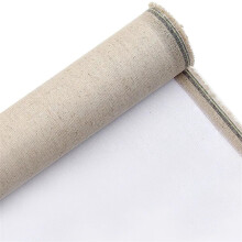 Empty Canvas Roll Linen Blend, Primed, Oil Painting, 48cm Width