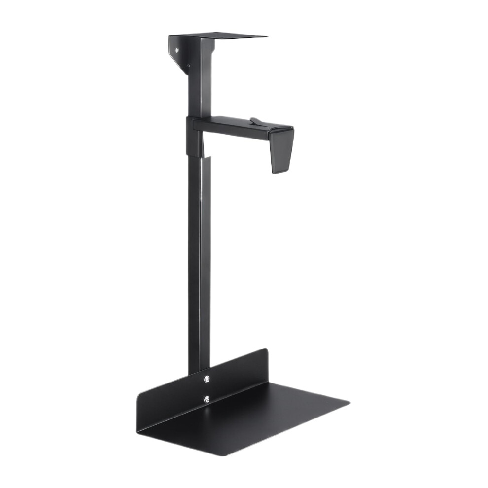 Adjustable Under Desk Cpu Holder Heavyduty Carbon Steel Computer Tower Mount Black 9199774978804