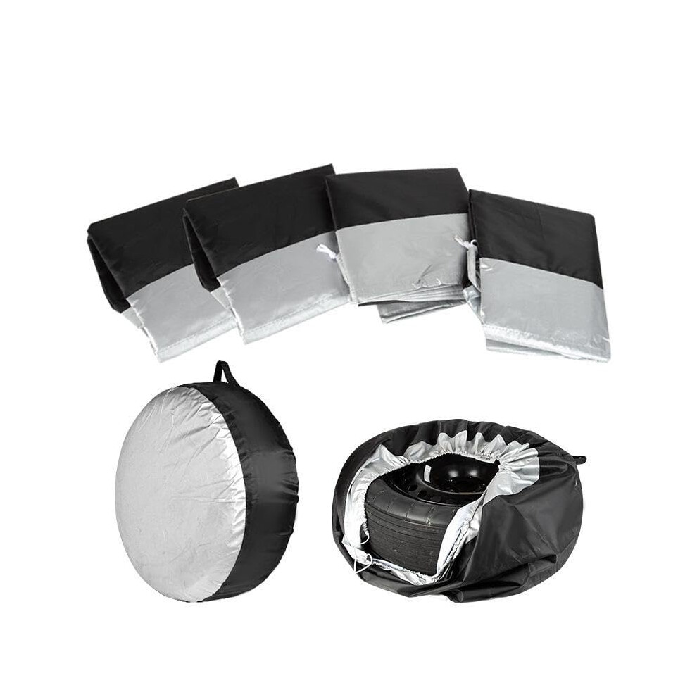 4 Pcs Tire Storage Bags For Audi A3 Sportback 8Y 20202024 Waterproof Dustproof Wheel Covers 9412369234797