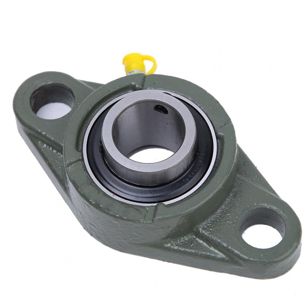 Mounted Bearing, Selfaligning Flange Block Bearing, 2Hole Insert Bearing With Housing (Ucfl202) 9426802349986