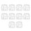 Bookmarks Scrapbooking Card Decors Dies Handicrafts-DC3514 1