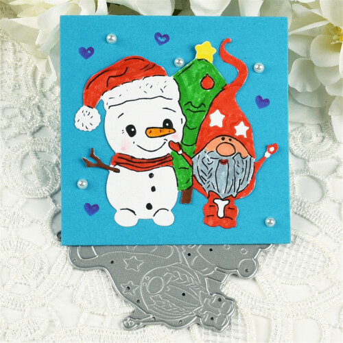 Metal Frame Cutting Dies Embossing Stencils Template-DC3528 2