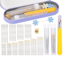 Large Eye Sewing Needle, 11 Sizes Stainless Steel Embroidery